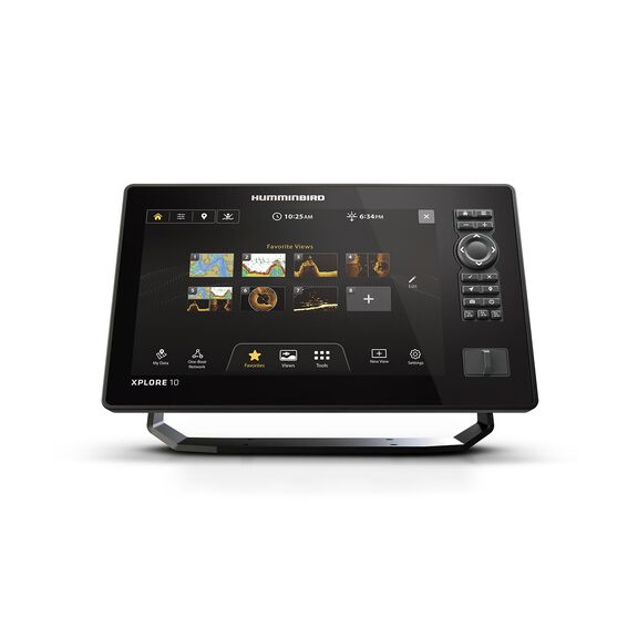 XPLORE 10 CHO Fishfinder/Chartplotter Combo with Basemap Charts, No Transducer image number 2