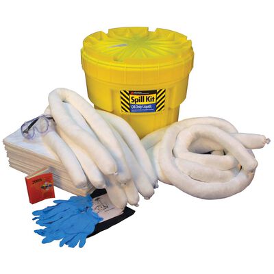 Oil Spill Kit, 20 Gallon Container