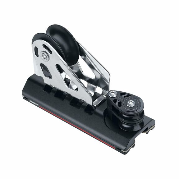 Big Boat ESP Adjustable 4:1 Genoa Lead CB Car with Two Sheave image number 0
