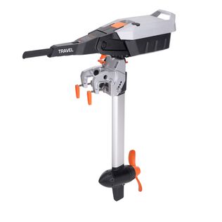 Travel S Electric Outboard, 3 Horsepower Equivalent, Short Shaft, 1,100 Watts (Battery Sold Separately)