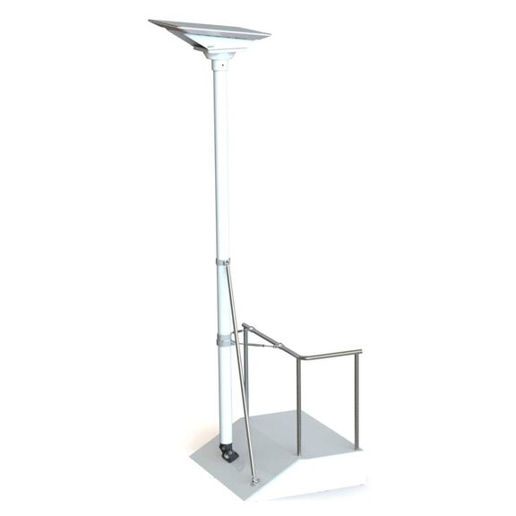 8' Pole Kit with 1" Rail Stand-Off Kit image number 3