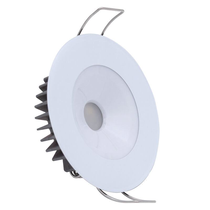 117127 Illusion Flush Mount LED Down Light with Spectrum RGBW - Cool White & White Housing