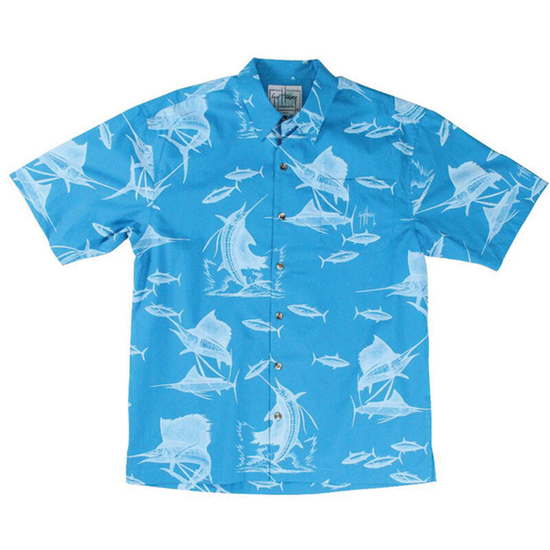 Men's Sailfish Etching Shirt image number 0