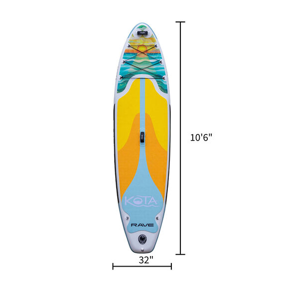 Kota Sunset iSUP 10' 6" Inflatable Stand Up Paddleboard image number 1