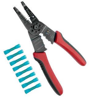 Wiring Tool Kit with Heat Shrink Connectors, 6 in 1