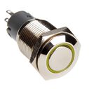 16mm LED Two Position Switch, Yellow image number 0