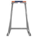 51" Galvanized Bow Rack image number 0