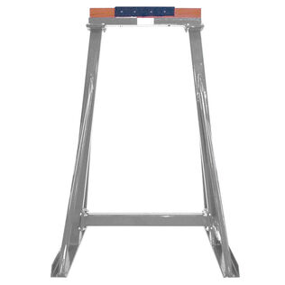 51" Galvanized Bow Rack