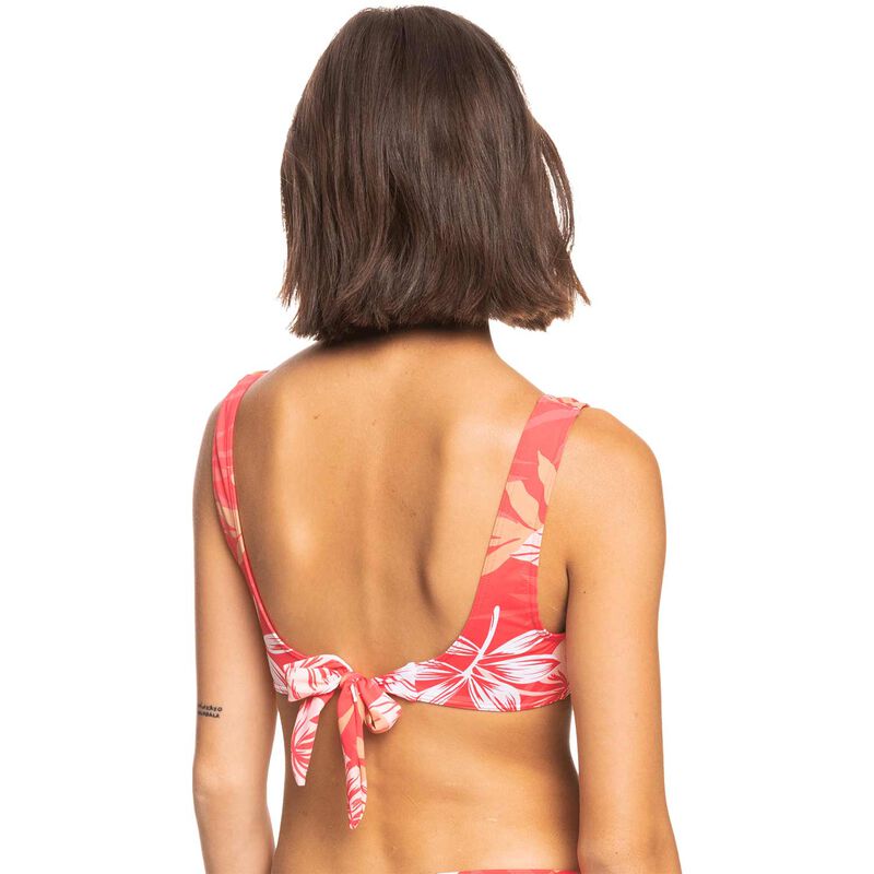 ROXY Women's Seaside Tropics Bralette Bikini Top