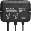 Noco Genius GENPRO10X2 Onboard Waterproof Marine Battery Charger with Precision Smart Charging, Battery Repair Mode and Advanced Temperature Compensation, 20 Amp, 12V, 2-Bank image number 0