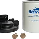 Sierra 18-7982-1 10-Micron Aluminum Fuel/Water Separator Kit - 1/4", Tall image number 1