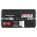 Group 27 Deep Cycle Marine Battery, 90 Amp Hours, 575 Cold Cranking Amps, 705 Marine Cranking Amps, 175 Reserve Minutes image number 1