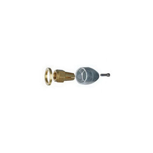 Zinc Prop Nut Enhanced Protection Anode Propeller Nut Assembly for Mercruiser, 1.87" x 3"