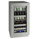 18" 5 Class Stainless Beverage Center with Lock, Right Hinge image number 0