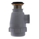1-1/2" Drain, Flip Trap Sink Drain no Overflow, 1-1/4"-M Thread Chrome image number 4