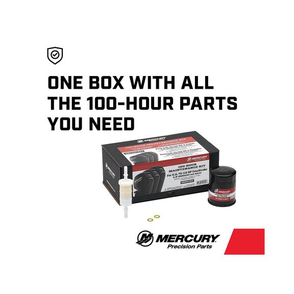 Mercury 2.1L 75-115hp FourStroke 100 Hour Maintenance Kit image number 1
