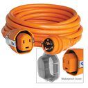 50' Dual Configuration Cordset, 30A, Orange image number 0