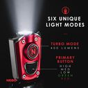 MYCRO Rechargeable Turbo Keychain Flashlight image number 4