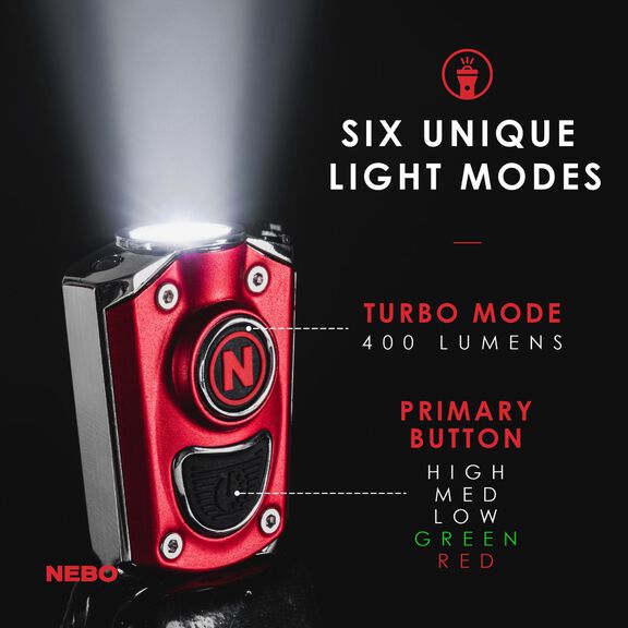 MYCRO Rechargeable Turbo Keychain Flashlight image number 4