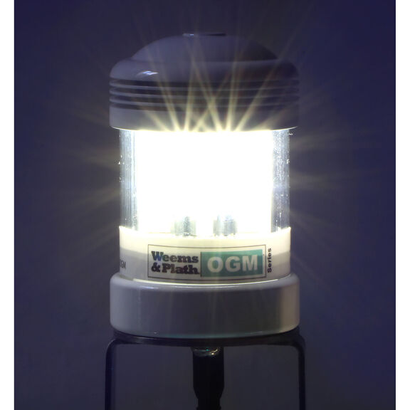 OGM Series Q Collection Mast Mount Deluxe LED Steaming/Anchor Navigation Light image number 2