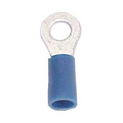 16-14 AWG Ring Terminals, 5/16", Blue
