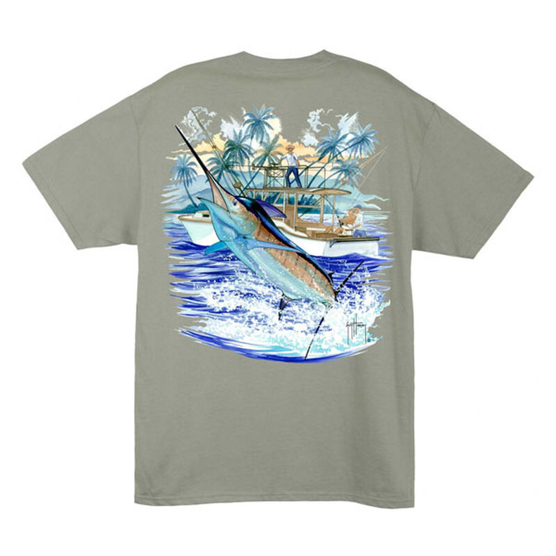 Men's Marlin and Boat 2 Shirt image number 0