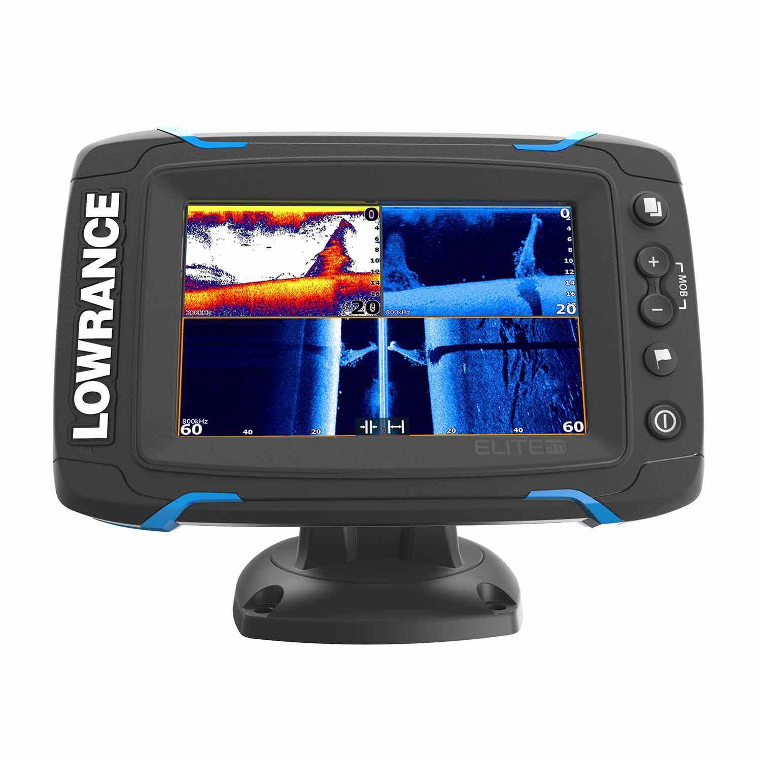 Lowrance Elite-5 Ti Touch Combo with CHIRP Sonar & HDI Transducer 000-12421-001 