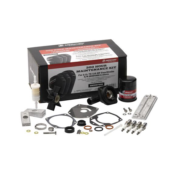 2.1L 75-115hp FourStroke 300 Hour Maintenance Kit image number 0