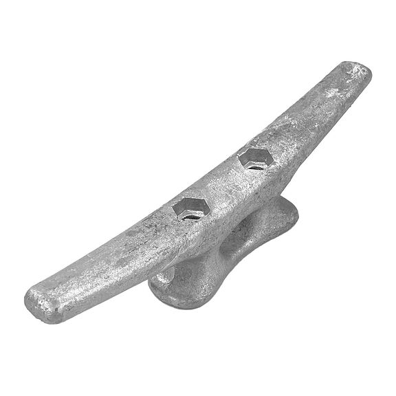 8" Cleat, Galvanized Cast Iron image number 0