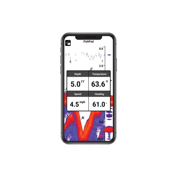 HawkEye FishPod 10BX Boat Mount Bluetooth Fishfiinder image number 7