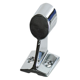 Stainless Steel Aft Handrail Stanchion, 7/8" Tube Outside Dia., Left