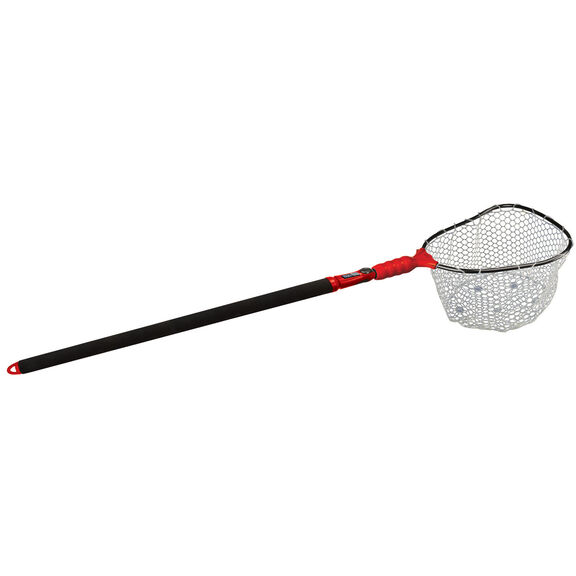 S2 Slider Reach Medium Clear Rubber Landing Net image number 0