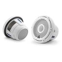 M6-880X-C-3Gw 8.8" Marine Coaxial Speakers, White Classic Grille, Pair image number 1