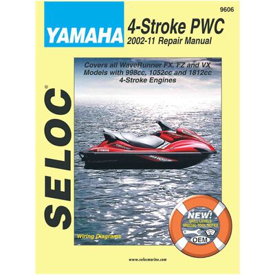 Repair Manual - Yamaha PWC, All 4 stroke