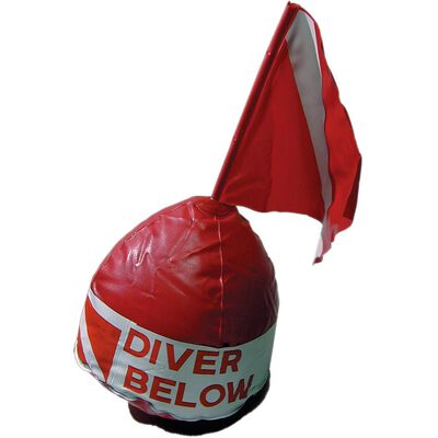 Inflatable Dive Float with Flag