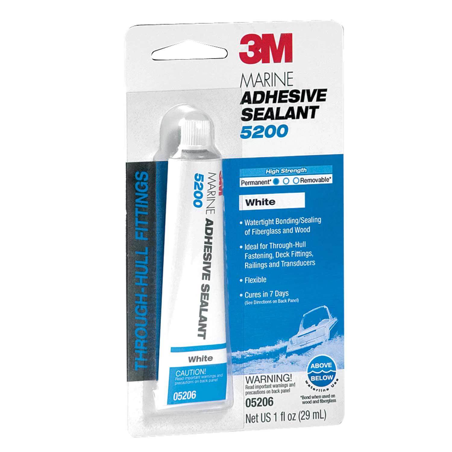 5200 Polyurethane Adhesive/Sealant, White