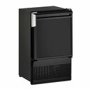 14" Black Marine Crescent Ice Maker with Flange, 115V image number 0