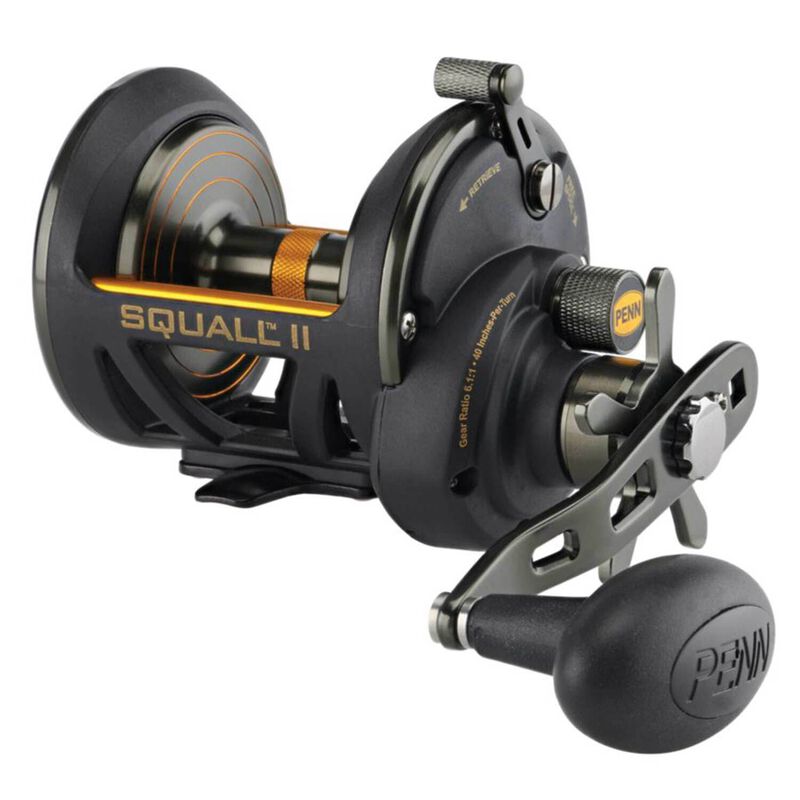 Squall II 30 Star Drag Left-Hand Conventional Reel