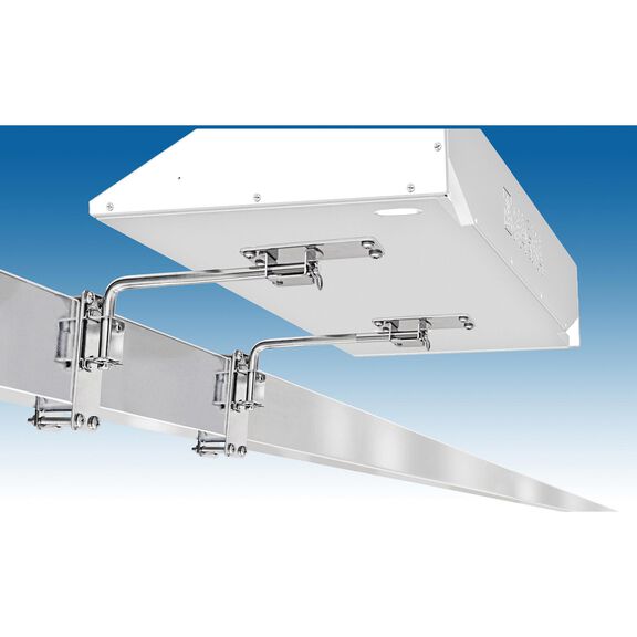 Dual Extended Square/Flat or Side, Bulkhead Rail Mount for Magma Rectangular Gas Grills image number 3