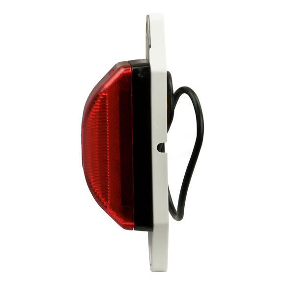 2" LED Ear Mount Clearance/Side Marker Trailer Light, Red image number 1