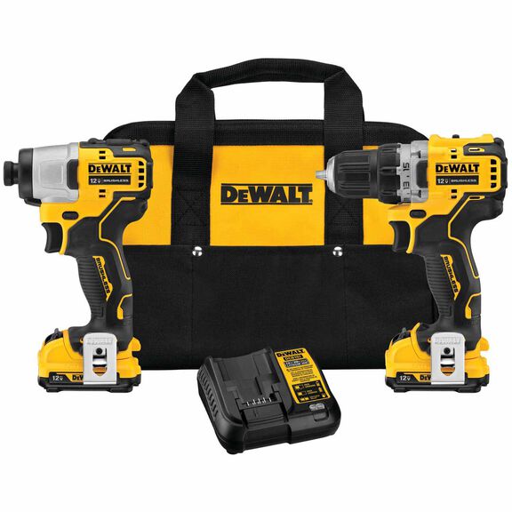 DEWALT XTREME 12V MAX* Brushless Cordless Drill and Impact Driver Kit image number 0