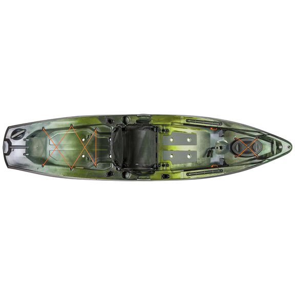 Topwater 120 Sit-On-Top Angler Kayak image number 0