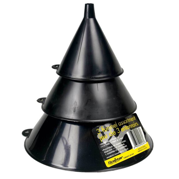 Lubrimatic-3 Piece Funnel Set image number 0