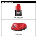 M12&trade; REDLITHIUM&trade; 2.0Ah Battery and Charger Starter Kit image number 1