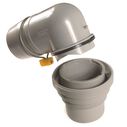 Easy Slip 4-in-1 Sewer Adapter with Elbow image number 0