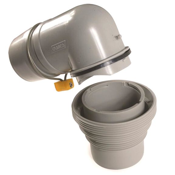 Easy Slip 4-in-1 Sewer Adapter with Elbow image number 0