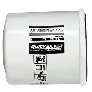 8M0154776 Oil Filter for Select 2000-2018 Yamaha, Honda, and Nissan/Tohatsu 9.9-115 HP Outboards
