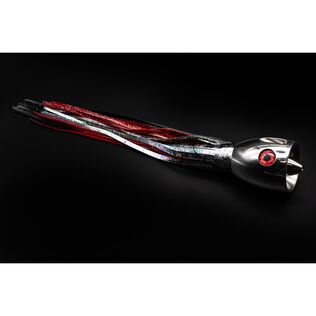 Large Stainless Bell Bullet Head Black/Red