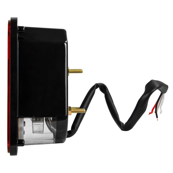 LED 5-3/4" Rectangular Universal Stop/Tail/Turn with Back-Up Light image number 2