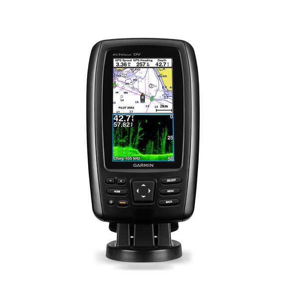 echoMAP CHIRP 44dv Fishfinder/Chartplotter with GT20-TM ClearV&uuml;/CHIRP Transducer and BlueChart&reg; g2 Charts image number 0